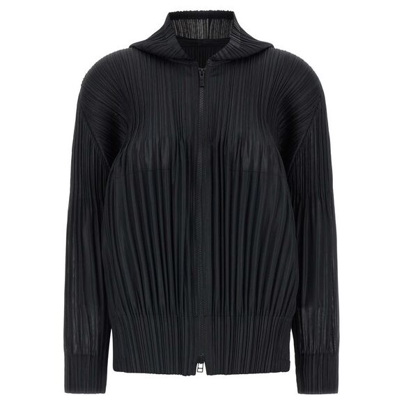 Pleats Please Issey Miyake Women 'Fluffy Basics' Cardigan